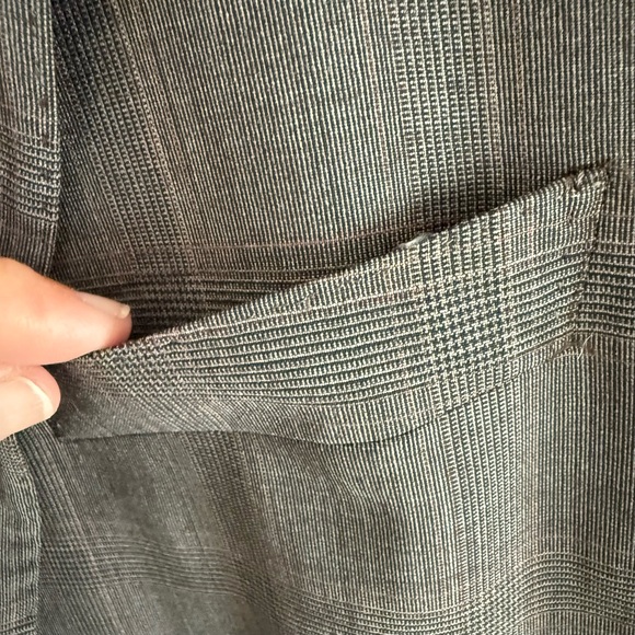 Brooks Brothers Sport Coat Explorer Regent Fit Gray Plaid 46R Wool - Picture 7 of 16